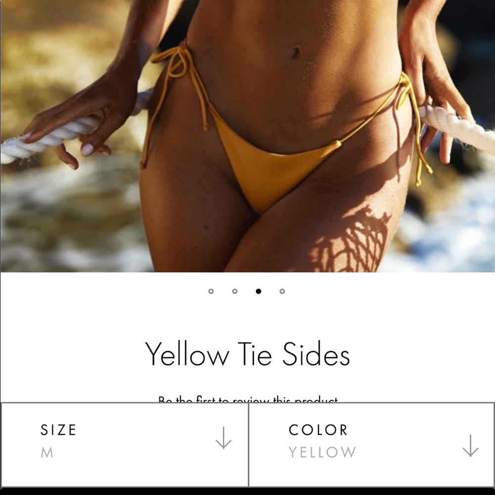 Ark swimwear bikini tie bottoms